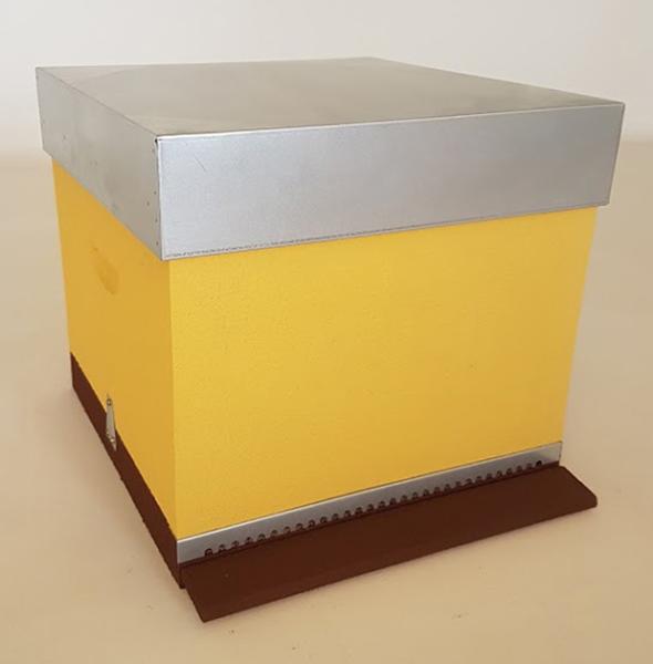 Kompletter Bienenstock mit 1 Brutraum Dadant / Industriell
